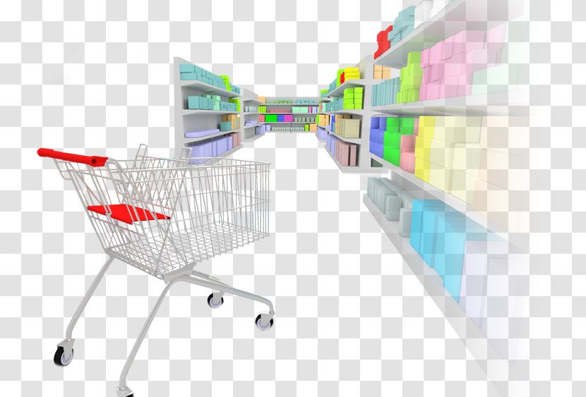 Product Design Shopping Cart Plastic Line Transparent PNG