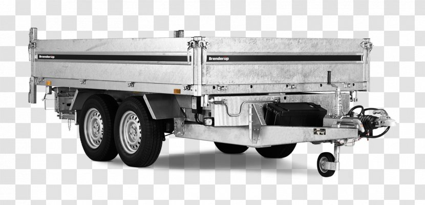 Trailer Vehicle Building Materials Steel Cargo - Jockey Wheel Transparent PNG