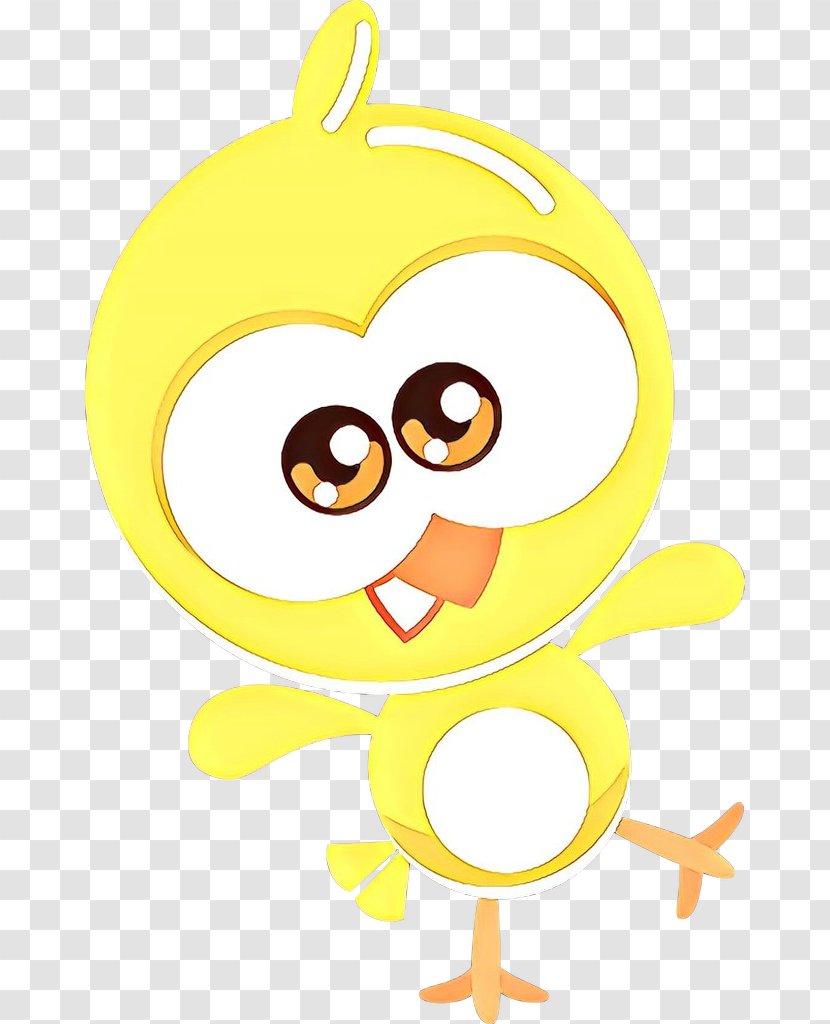 Cartoon Yellow Clip Art Smile Transparent PNG