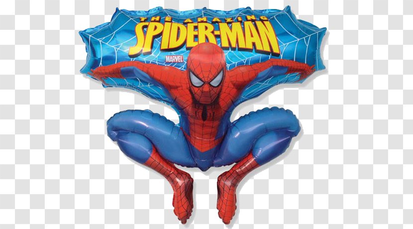 Spider-Man: Blue Toy Balloon Party - Photographer - Spider-man Transparent PNG