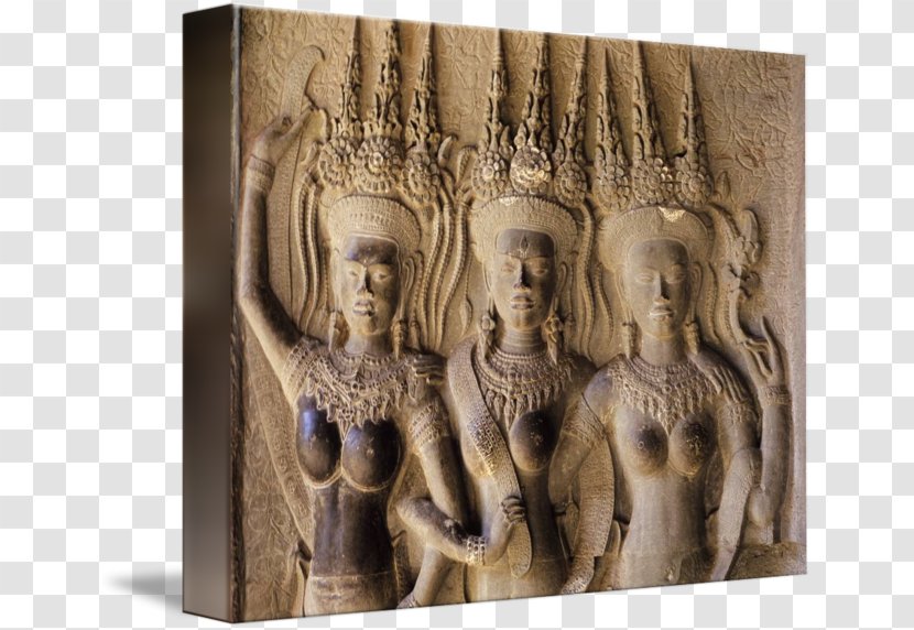 Angkor Wat Cambodian Art Relief Sculpture Transparent PNG
