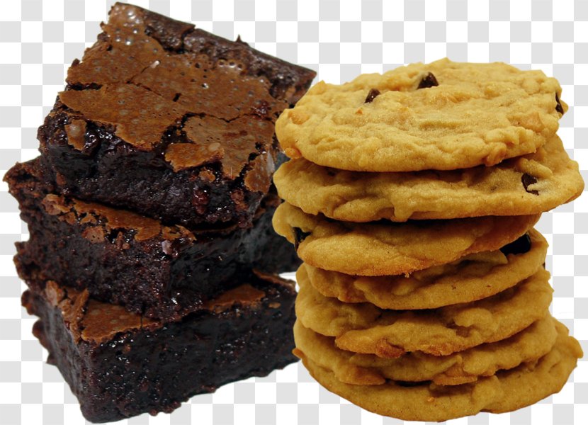 Chocolate Brownie Chip Cookie Cookies & Brownies Fudge Cake - Biscuit Transparent PNG