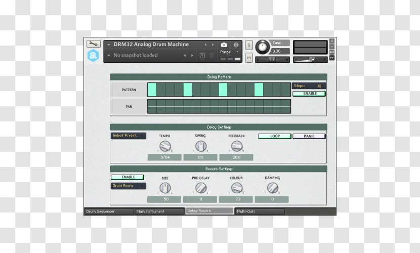 Drums Drum Machine Electronic Musical Instruments - Flower Transparent PNG