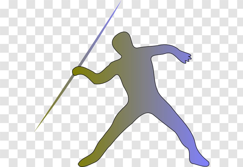 Track & Field Javelin Throw - Athlete Transparent PNG