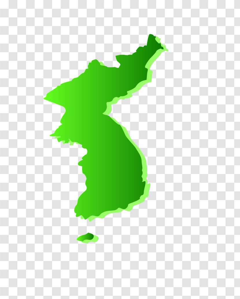 North Koreau2013South Korea Relations United States 2018 Winter Olympics - Green Map Transparent PNG