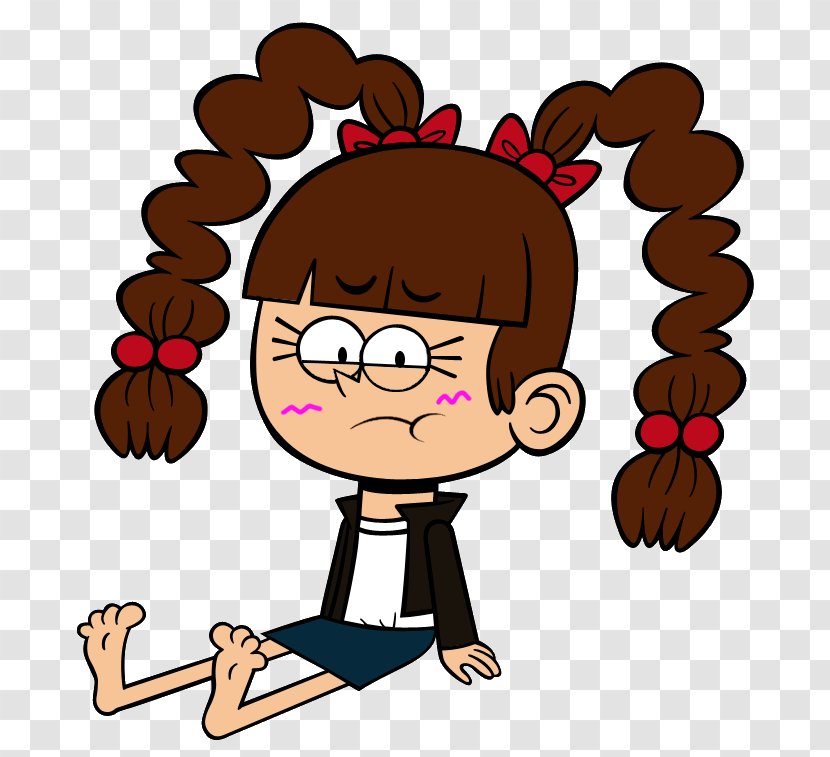 Luan Loud Foot DeviantArt Thumb - Watercolor - Abby Cartoon Transparent PNG