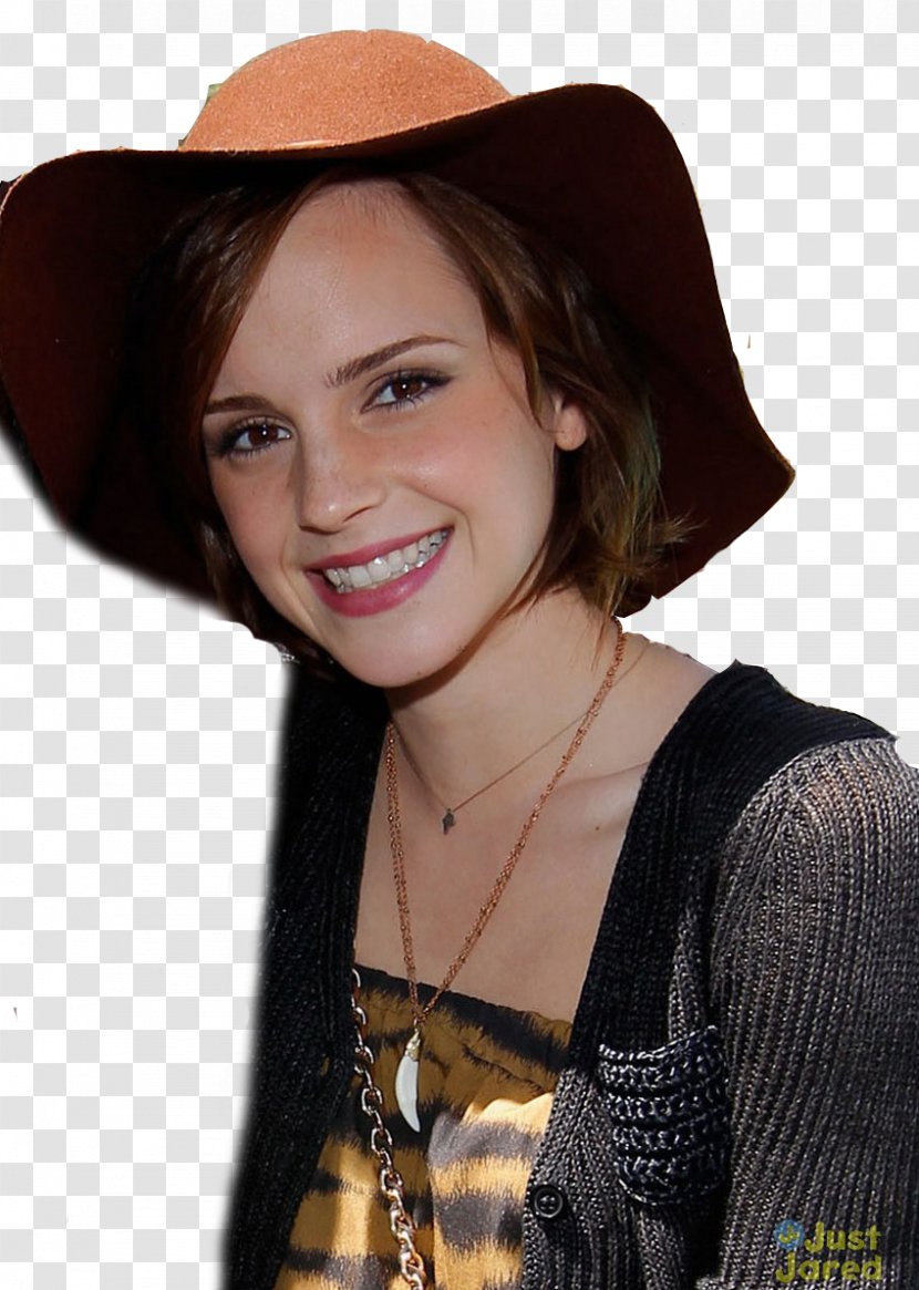 Emma Watson Fedora We Heart It - Hat Transparent PNG