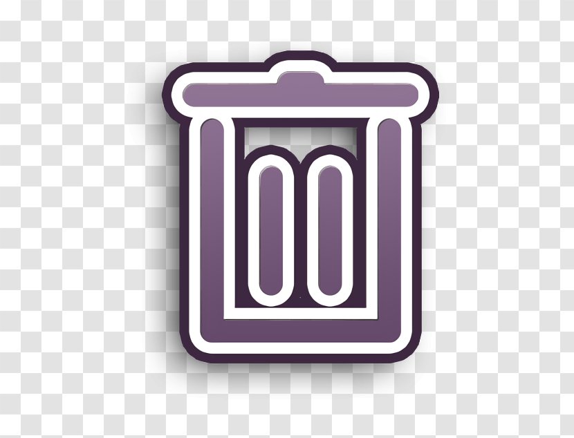 Bin Icon Delete Recycle - Material Property Logo Transparent PNG