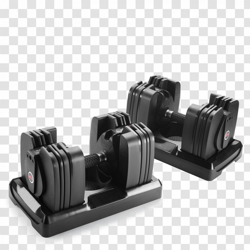 Dumbbell Bowflex Weight Training Exercise Equipment Fitness Centre - Dumbell Transparent PNG