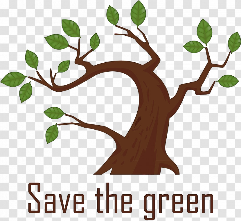 Save The Green Arbor Day Transparent PNG