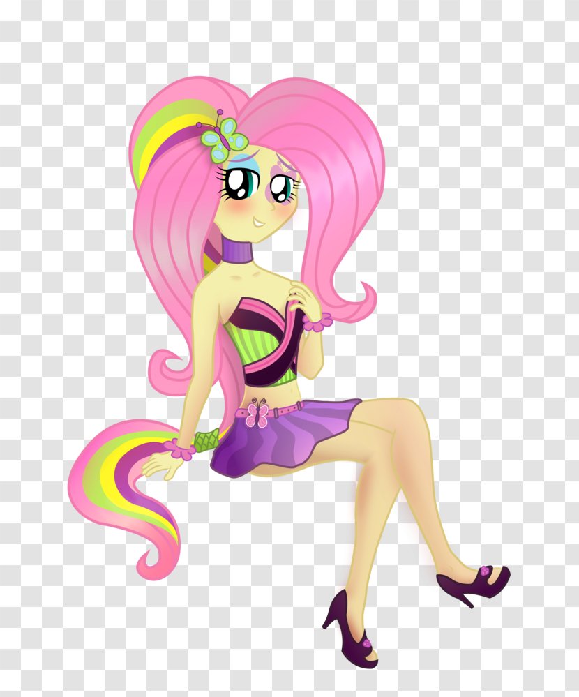 Fluttershy Rarity Sunset Shimmer Sweetie Belle Cutie Mark Crusaders - Mythical Creature - Scottish Fold Transparent PNG