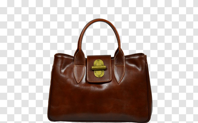 Handbag Leather Brown Caramel Color Messenger Bags - Shoulder - Bag Transparent PNG