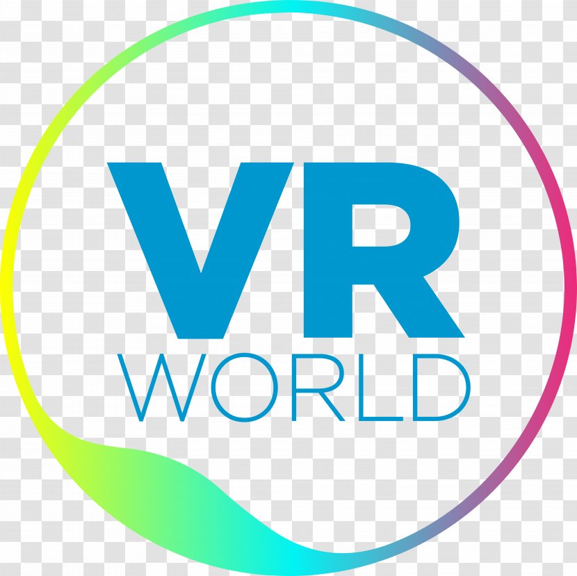 VR World NYC Virtual Reality Logo Image Clip Art - Name - HTC Vive Headset Transparent PNG