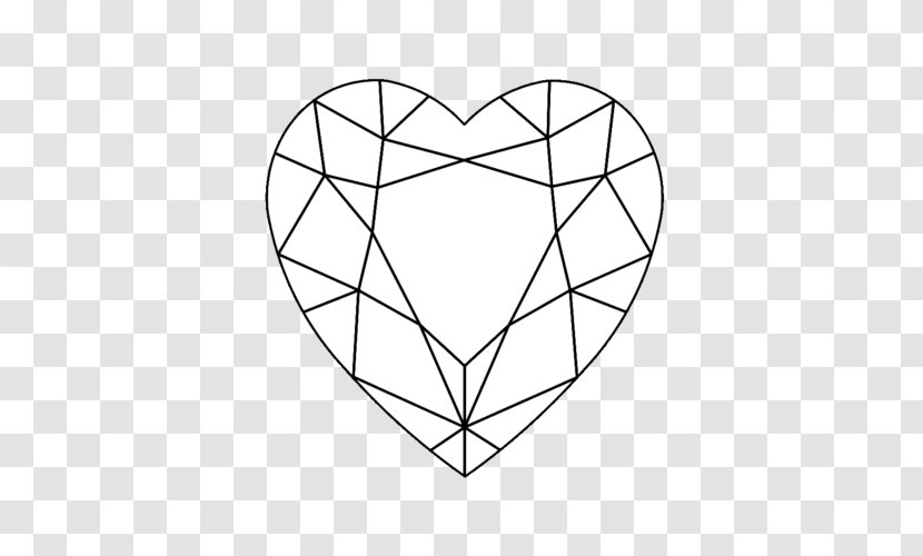 Diamond Drawing Gemstone - Silhouette Transparent PNG