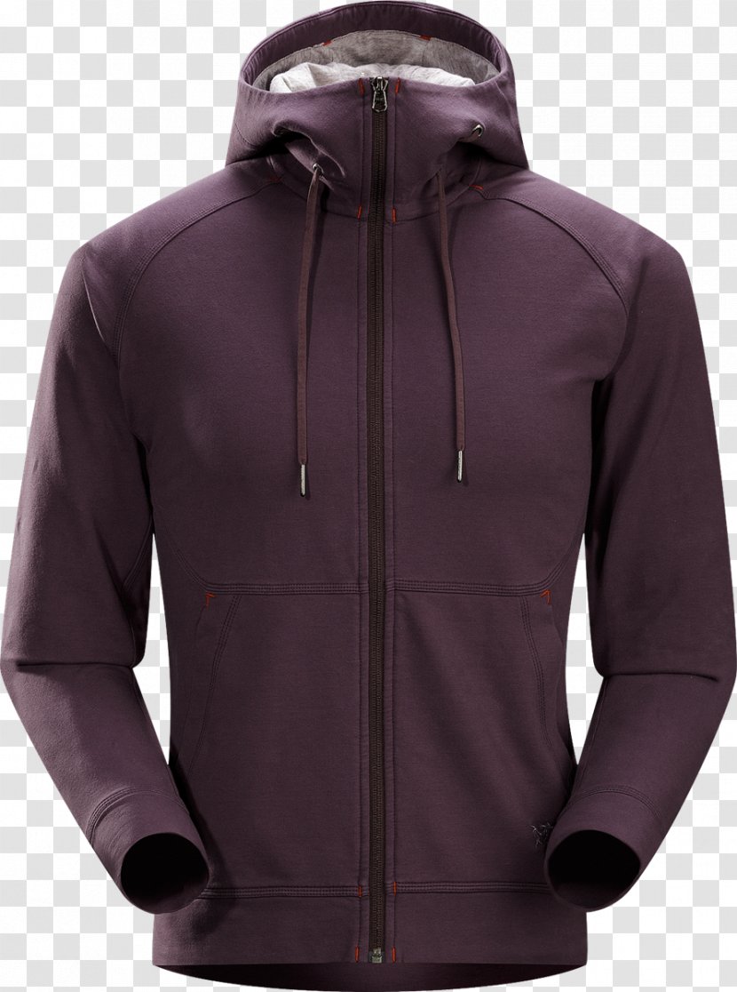 Hoodie Jacket Arc'teryx Bluza - Purple Transparent PNG