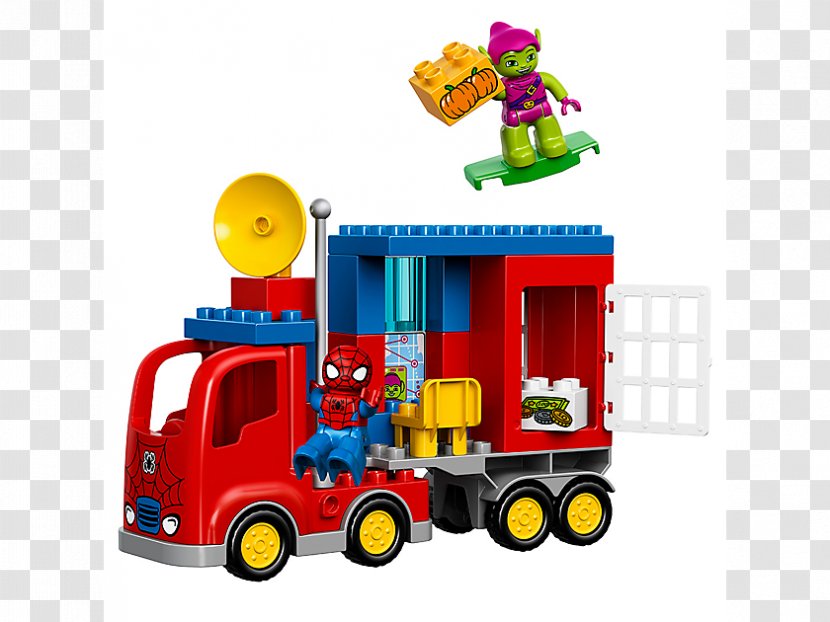 LEGO 10608 DUPLO Spider-Man Spider Truck Adventure Lego Duplo Green Goblin 10816 My First Cars And Trucks - Doc Mcstuffins Transparent PNG