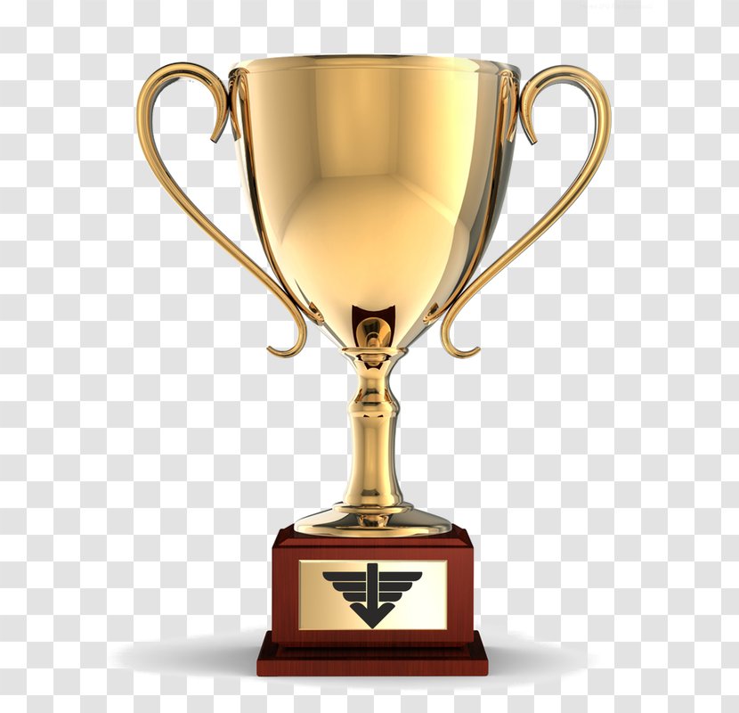 Award Trophy Cup Competition Clip Art - Gold Medal Transparent PNG