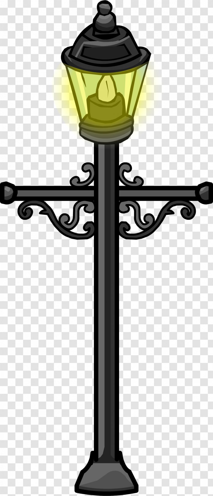 Street Light Fixture Lamp Lighting - Lantern - Post Transparent PNG