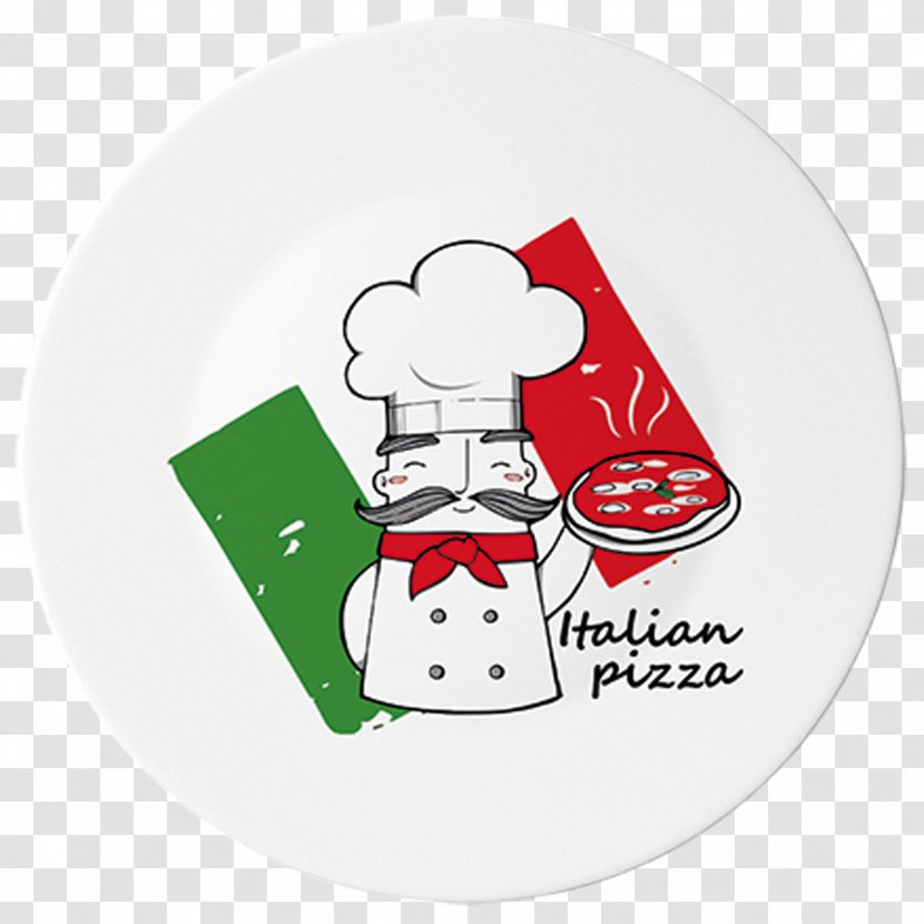 Pizza Dish Plate Glass Chef - Supper Transparent PNG