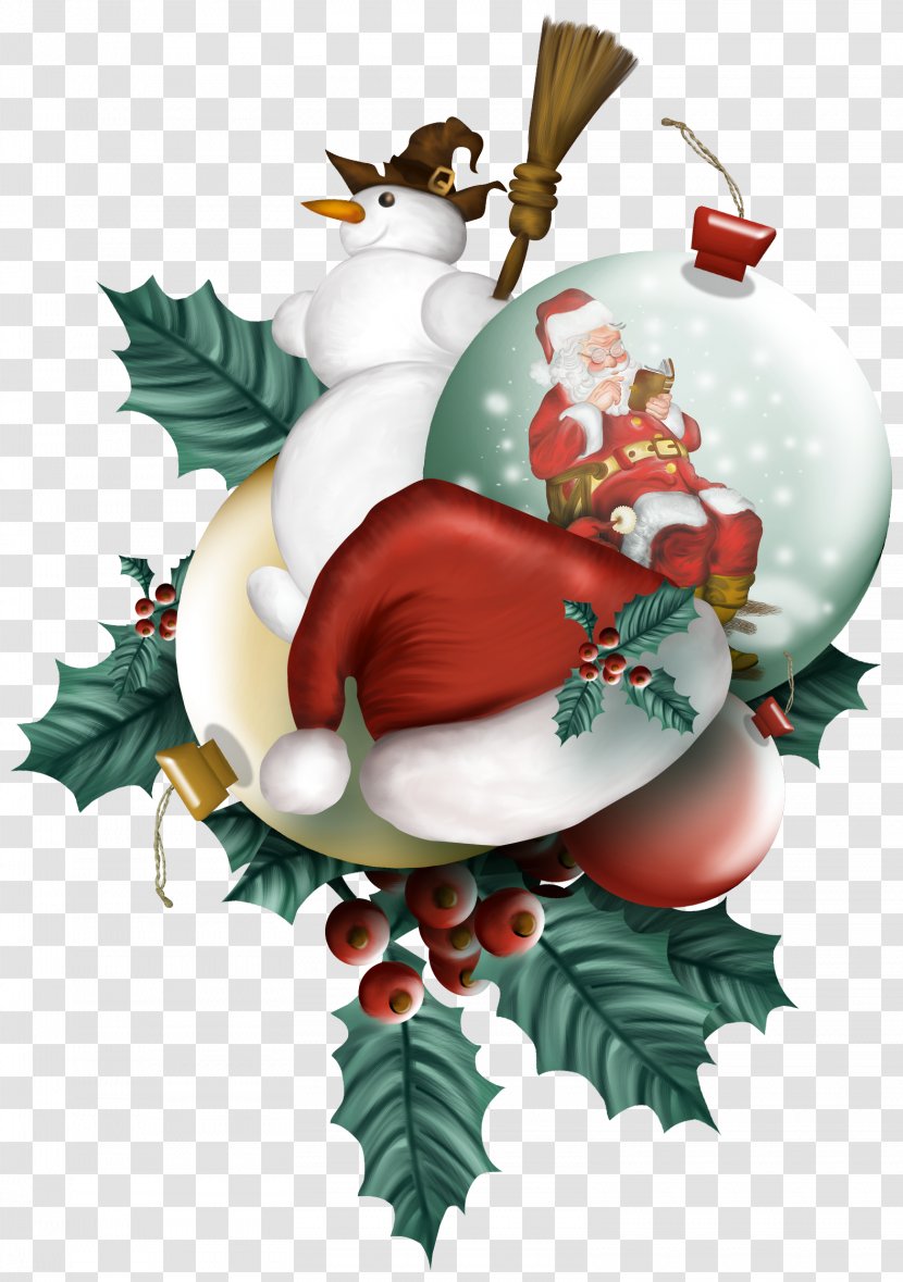 Christmas New Year Clip Art - Eve Transparent PNG
