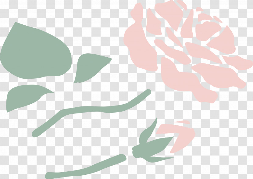 Leaf Pink Plant Pattern Flower Transparent PNG