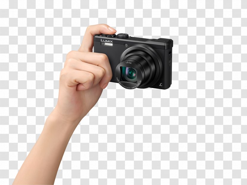 Digital SLR Camera Lens Mirrorless Interchangeable-lens Panasonic - Lumix Dmctz60 Transparent PNG