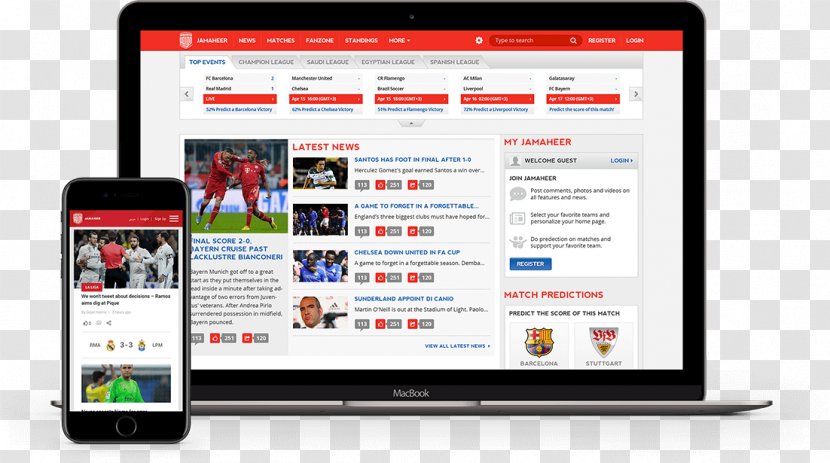 Computer Program Responsive Web Design Sport Application - Smartphone - World Wide Transparent PNG