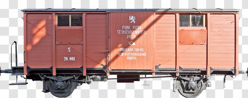 Goods Wagon Railroad Car Train Passenger Locomotive - Railway Mail Service Transparent PNG