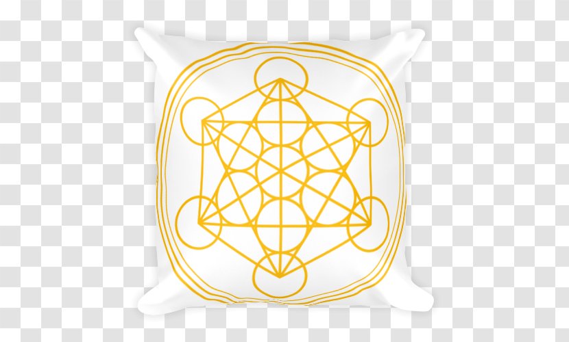 Metatron's Cube Overlapping Circles Grid Vector Graphics Illustration - Royaltyfree - Square Geometry Transparent PNG