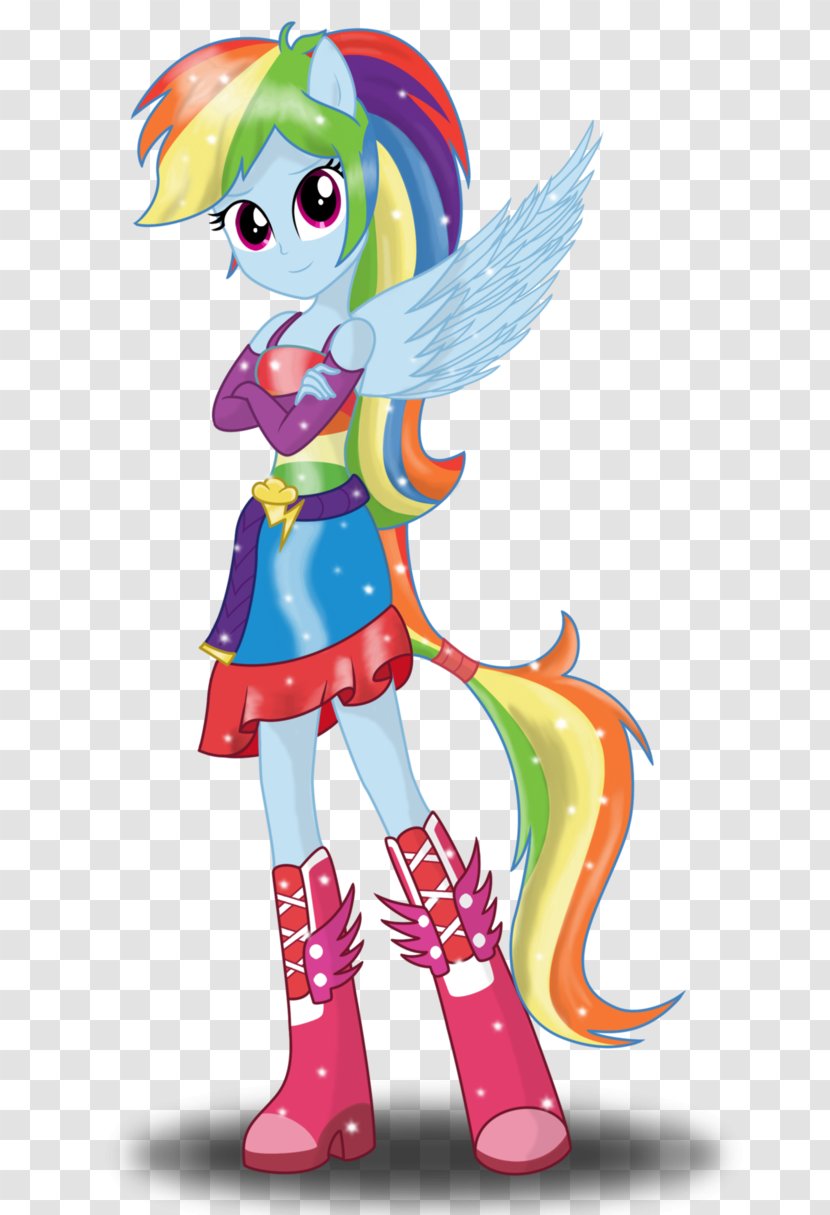 Rainbow Dash Rarity Applejack My Little Pony - Frame Transparent PNG