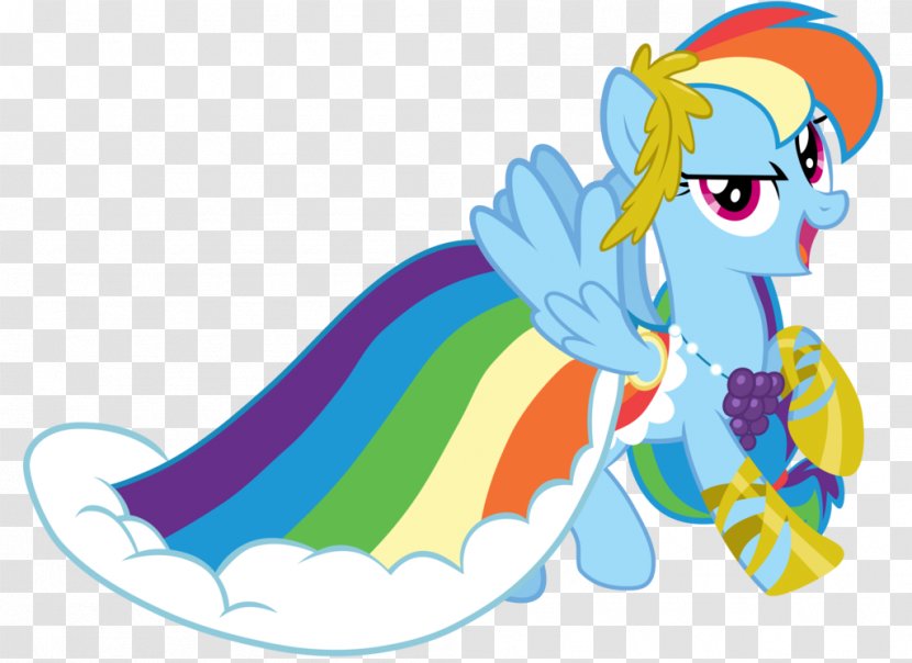 Rainbow Dash Pony Dress Applejack - Frame Transparent PNG