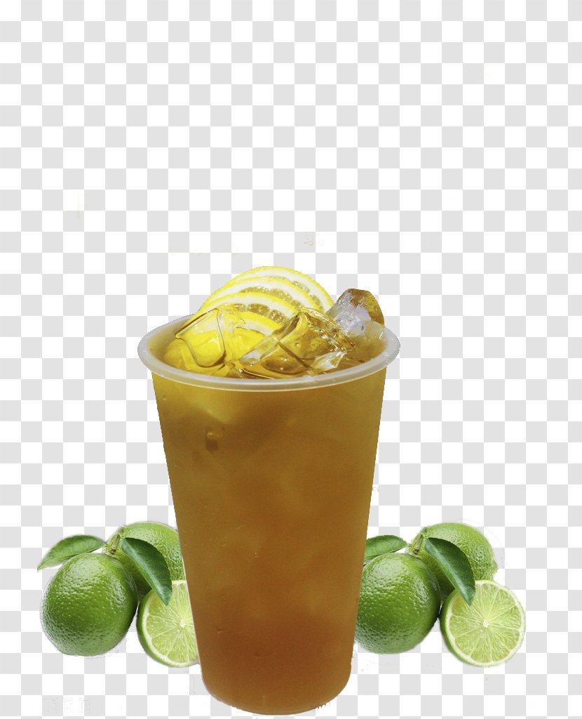 Green Tea Juice Limeade Oolong - Health Shake - Material Object,Lemon Transparent PNG