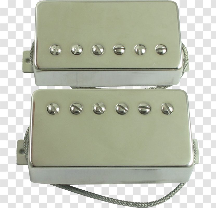 Metal PAF Musical Instrument Accessory Humbucker - Design Transparent PNG