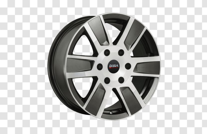 Alloy Wheel DislaShop Car Rim - Auto Part Transparent PNG