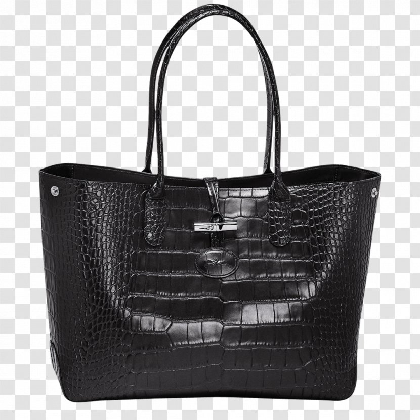 Handbag Longchamp Roseau Small Leather Tote Bag - Cartoon Transparent PNG