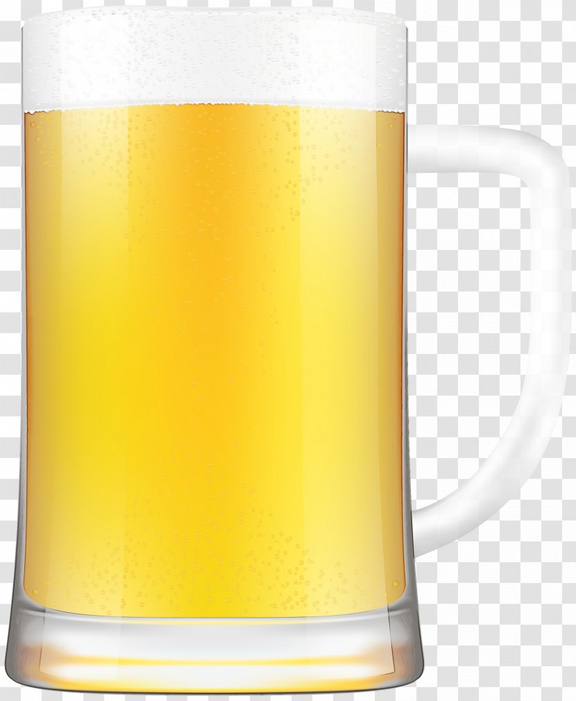 Beer Cartoon - Drinkware - Wheat Tumbler Transparent PNG