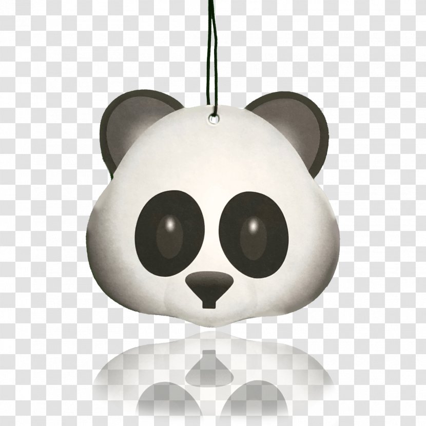 Giant Panda Emoji Sticker Bear - Hand-painted Transparent PNG
