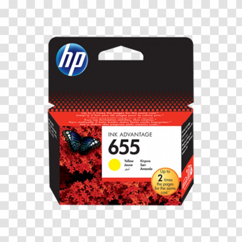 Hewlett-Packard Ink Cartridge Printer Toner - Red - Hewlett-packard Transparent PNG