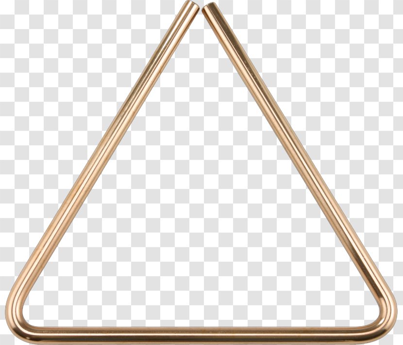 Musical Triangles Bronze Sabian Percussion Metal - Table - Brass Transparent PNG