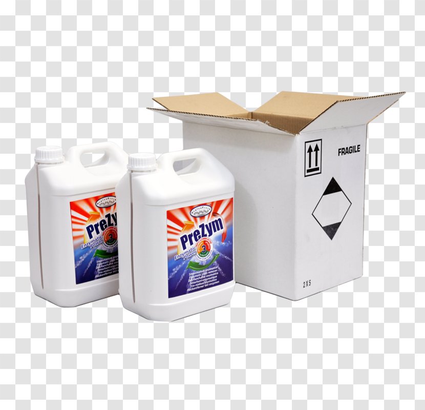 Plastic Carton - Cleaning Agent Transparent PNG