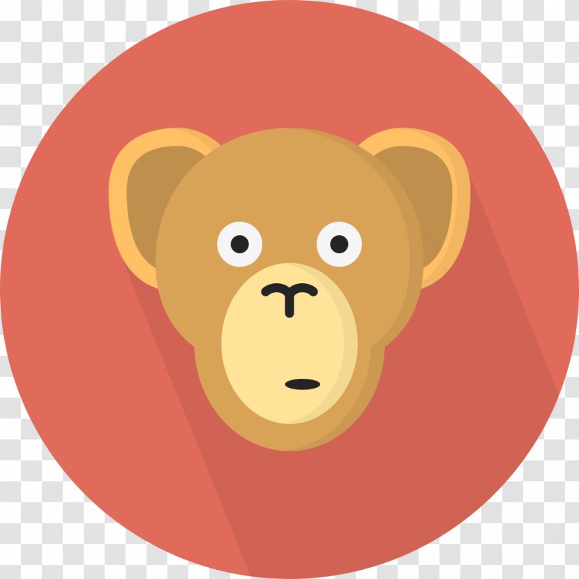 Monkey - Watercolor - Tree Transparent PNG