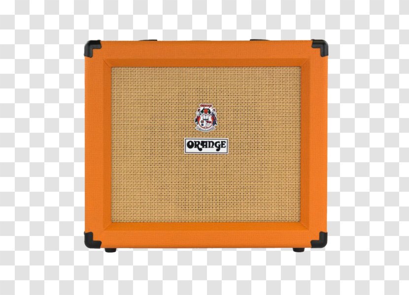 Guitar Amplifier Orange Crush 35RT 20 Electric - Silhouette - Amp Transparent PNG