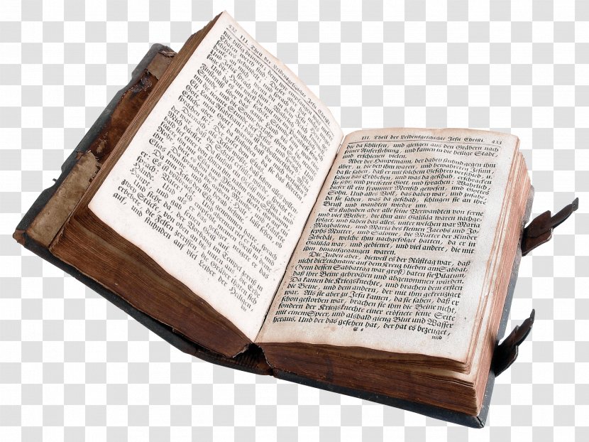 Luther Bible New English Translation Book - Used - Open Image Transparent PNG