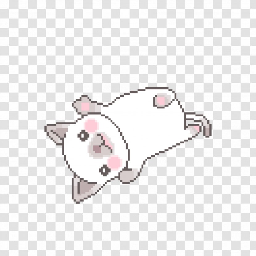 Persian Cat Pixel Art GIF - Kitten Transparent PNG