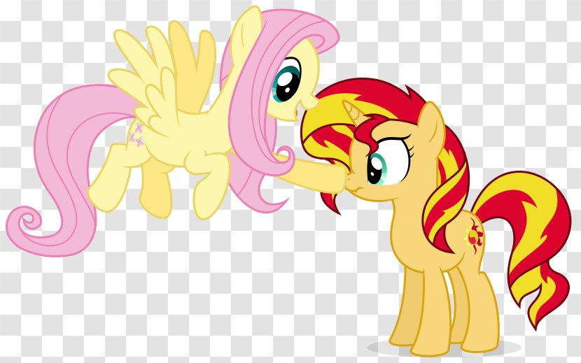 Pony Fluttershy Sunset Shimmer Pinkie Pie Rainbow Dash - Watercolor - Flyer Transparent PNG