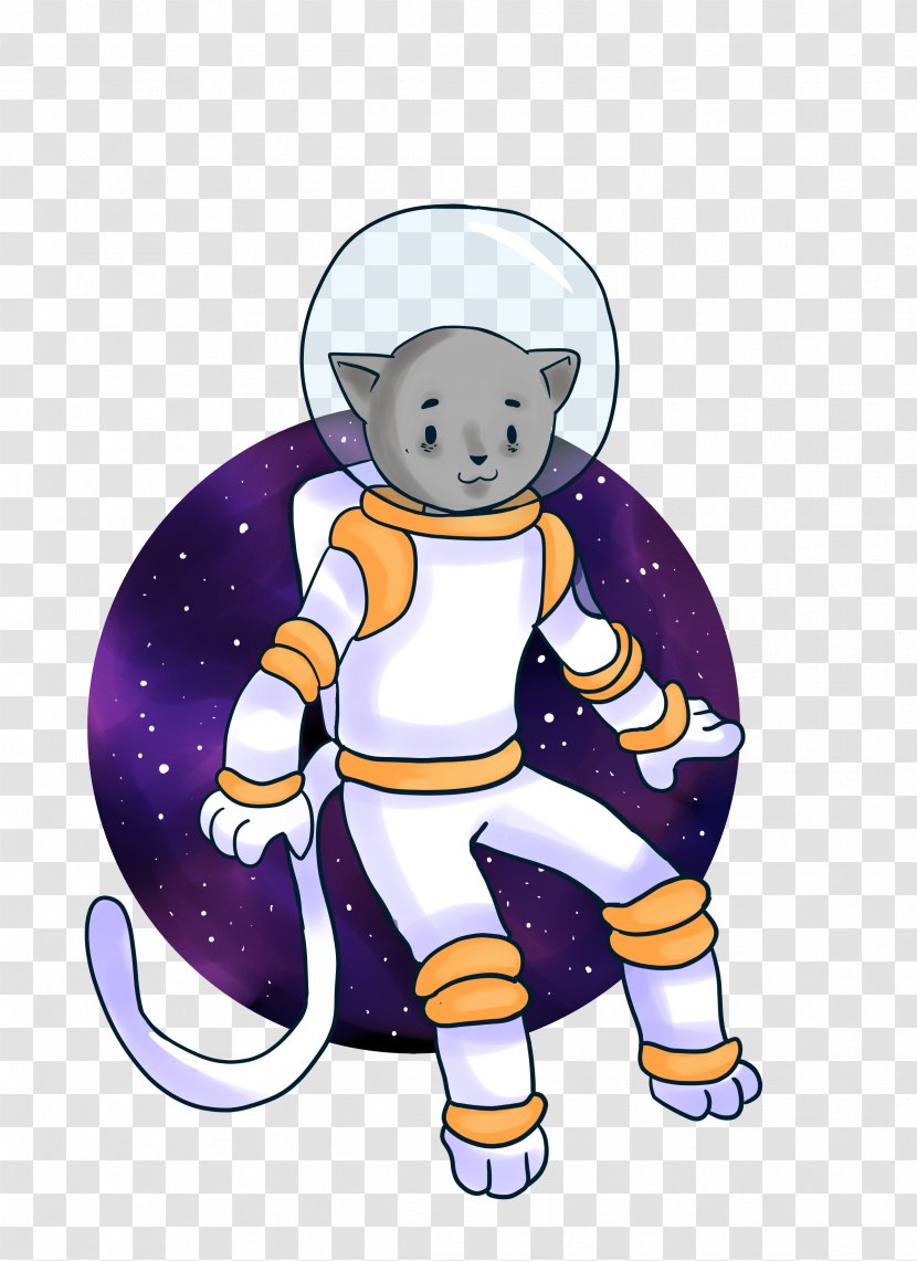 Headgear Character Sport Clip Art - Bear - Astronaut Cat Transparent PNG