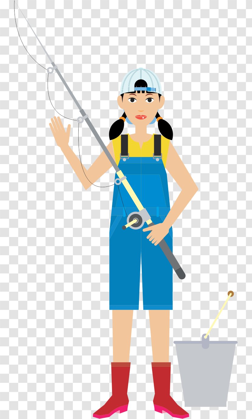 Business Wealth - Silhouette - Fishing Girls Transparent PNG