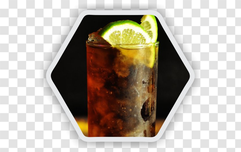 Rum And Coke Cocktail Fizzy Drinks Coca-Cola - Cuba Transparent PNG