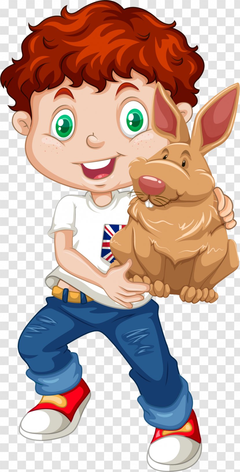 United Kingdom Royalty-free Clip Art - Boy - Through The Rabbit And Transparent PNG