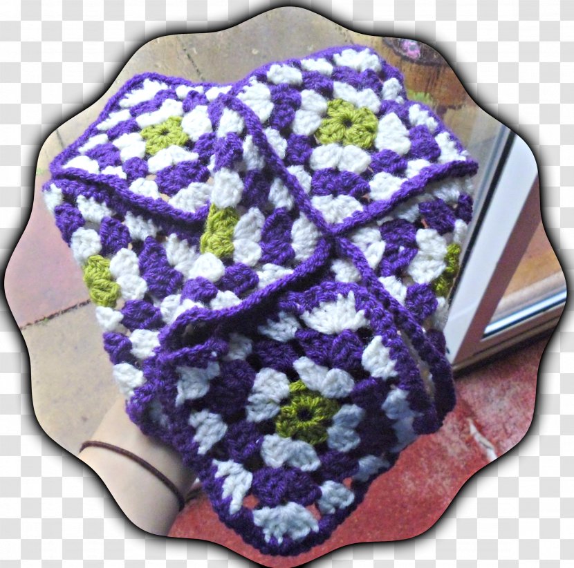 Textile - Purple - Crochet Transparent PNG